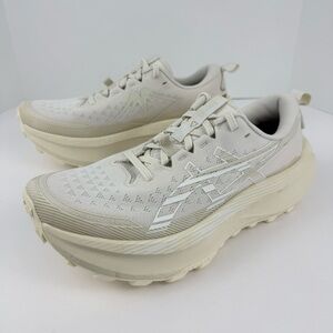 ASICS TRABUCO Max 4 Men’s Cream White Running Shoes 1011b976
